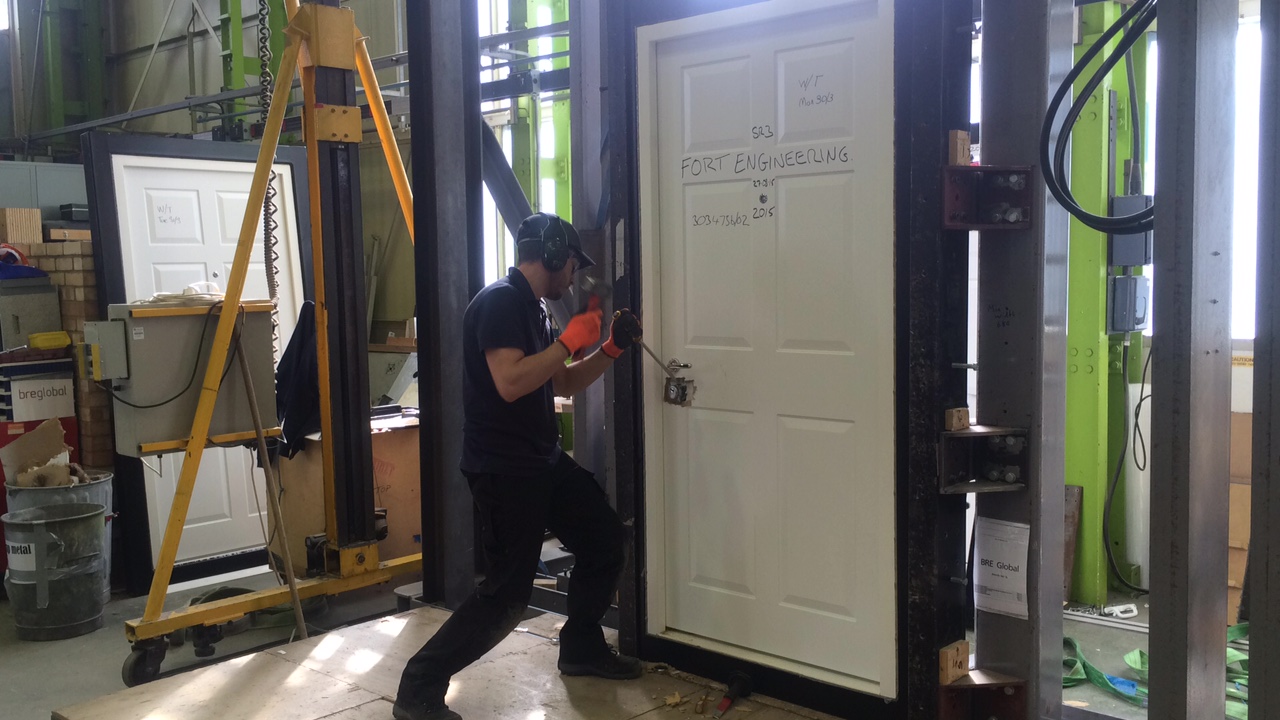 Security Doors Tested And Certified 003