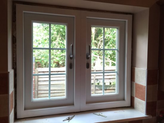 Fort Security Casement Window With 2 Active Openings Inside