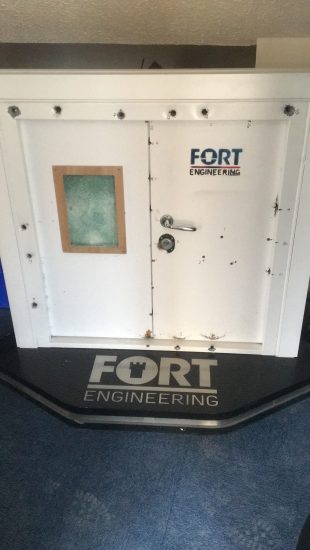 Fort Security Door Withstood A Security Threat Of Fb4