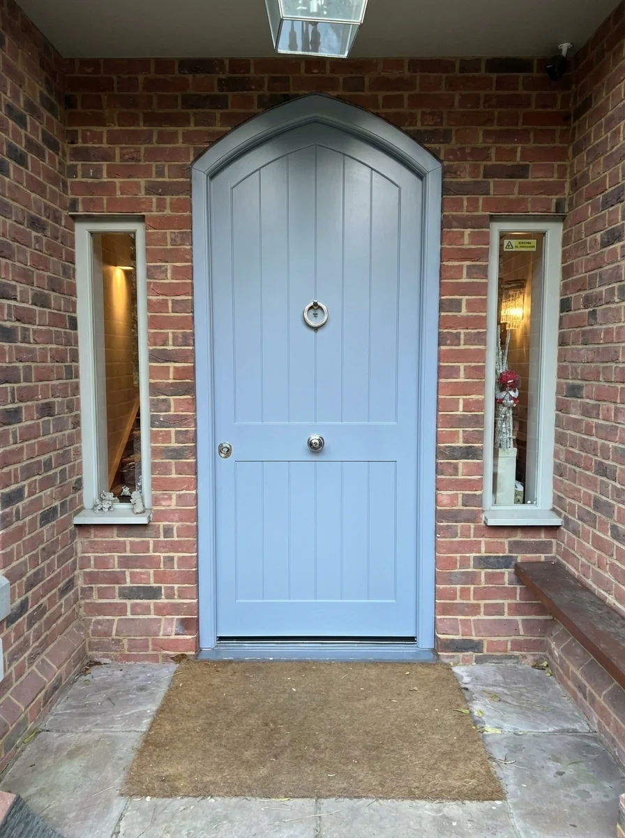 Installed Arched Security Door In London By Fort Engineering